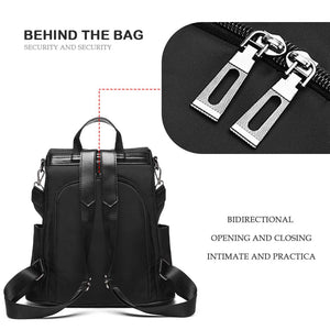 Mochila para mujer Antirrobo Impermeable Bolsa de viaje para niñas