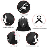 Mochila para mujer Antirrobo Impermeable Bolsa de viaje para niñas