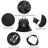 Mochila para mujer Antirrobo Impermeable Bolsa de viaje para niñas