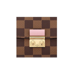 Damier - Bolso de mano de lona con diseño de portafolios Felicie