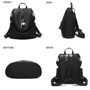 Mochila para mujer Antirrobo Impermeable Bolsa de viaje para niñas
