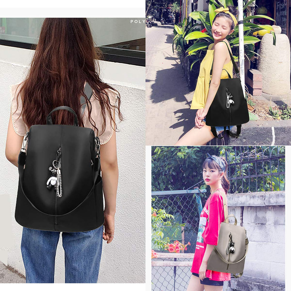 Mochila para mujer Antirrobo Impermeable Bolsa de viaje para niñas