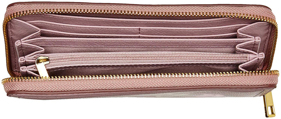 Fossil Logan RFID portafolios con cierre para mujer